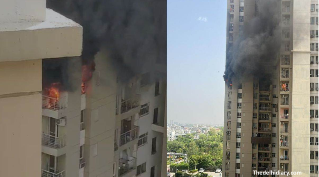 Noida: अपार्टमेंट में AC फटने से लगी आग, कोई हताहत नहीं