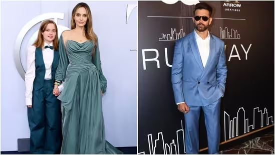 Best-dressed stars of the day: टोनी अवॉर्ड्स में एंजेलिना जोली से लेकर स्टाइलिश ब्लू सूट में ऋतिक रोशन तक